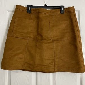 Old Navy Vegan Suede Skirt